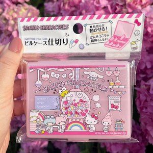 Sanrio Characters 6 Section Partition Pocket Pill Case